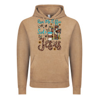 Vintage Coffee give me coffee with a side of jesus Vintage Hoodie - JahusDesignShop