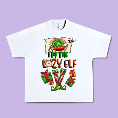 Im The Lazy Elf Urban Heavy Tee Designed By Fadigitalartstudio