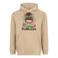 Mushroom bead princess messy bun mardi gras Heavyweight Hoodie - MaliasSmallBusiness