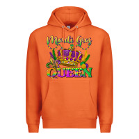 Carrot mardi gras queen Premium Hoodie - LillyAllenDesigns