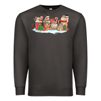 Smoke christmas cookie coffe cups Premium Sweatshirt - MaliasSmallBusiness