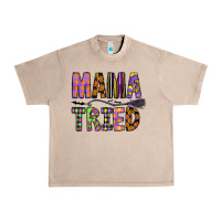 French Oak Mama Tried Urban Heavy Tee - CowhideDigitalArt