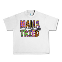 Lunar Rock Mama Tried Urban Heavy Tee - CowhideDigitalArt