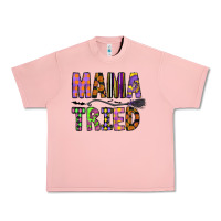 Salmon Mama Tried Urban Heavy Tee - CowhideDigitalArt