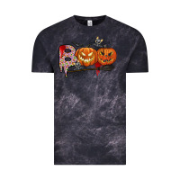 Cloud Black boo Vintage Tee - CowhideDigitalArt