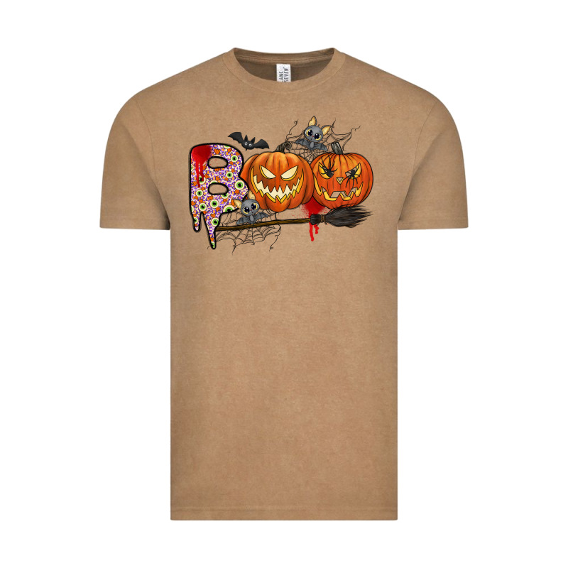 Boo Vintage Tee by CowhideDigitalArt | Teevron