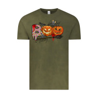 Vintage Olive boo Vintage Tee - CowhideDigitalArt