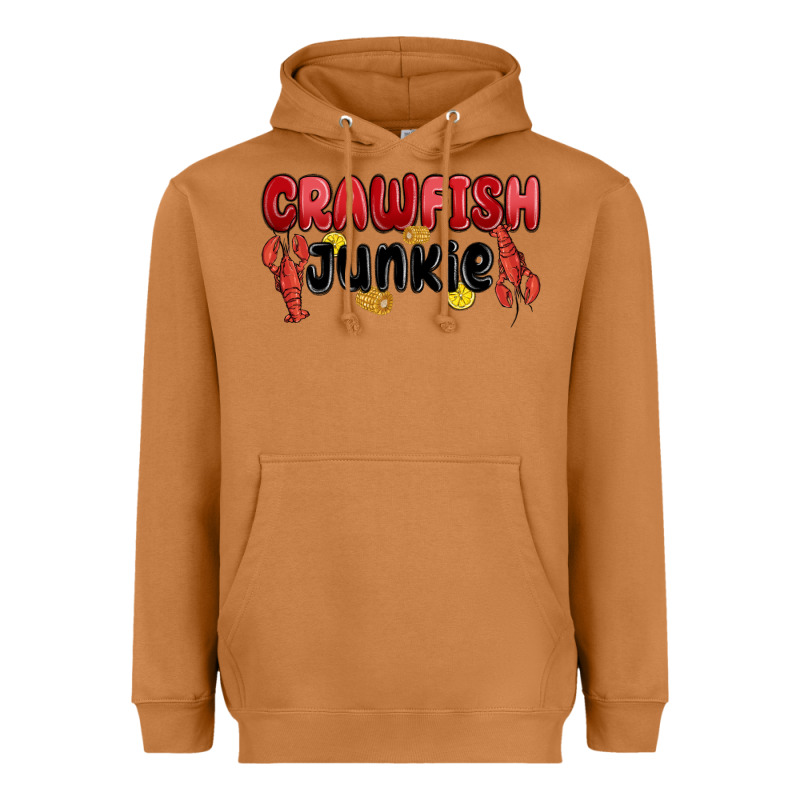 Crawfish Junkie Heavyweight Hoodie by MaliasSmallBusiness | Teevron