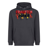 Smoke crawfish junkie Heavyweight Hoodie - MaliasSmallBusiness