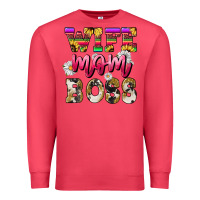 Cardinal wife mom boss daisy Premium Sweatshirt - NancyCooperArtShop