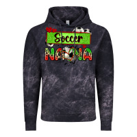 Cloud Black soccer nana with leopard Vintage Hoodie - Zillion Design Studio