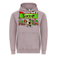 Vintage Zinc soccer nana with leopard Vintage Hoodie - Zillion Design Studio