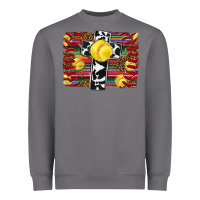 Storm softball cross serape leopard background Heavyweight Sweatshirt - RanaPortraitStore