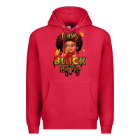 Cardinal i am black history juneteenth Premium Hoodie - LillyAllenDesigns