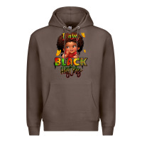 Coffee i am black history juneteenth Premium Hoodie - LillyAllenDesigns