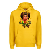 Lemon i am black history juneteenth Premium Hoodie - LillyAllenDesigns
