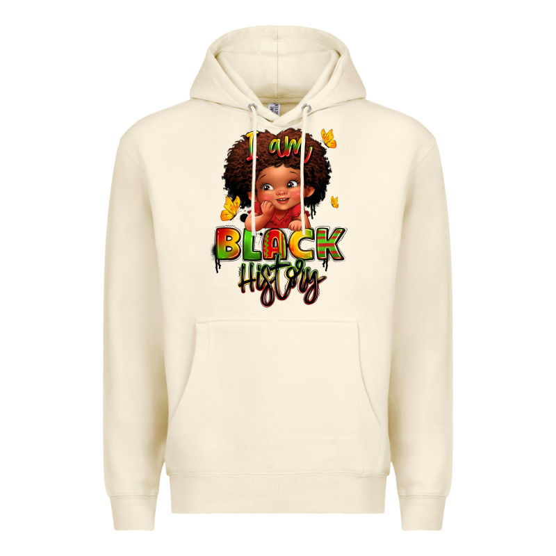 I Am Black History Juneteenth Premium Hoodie by LillyAllenDesigns | Teevron