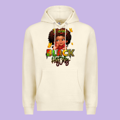 I Am Black History Juneteenth Premium Hoodie Designed By Lillyallendesigns