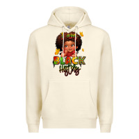Sandshell i am black history juneteenth Premium Hoodie - LillyAllenDesigns