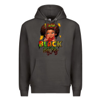 Smoke i am black history juneteenth Premium Hoodie - LillyAllenDesigns