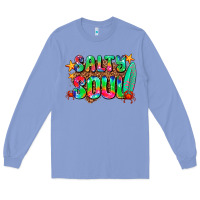 Colony Blue salty soul Long Sleeve Tee - AdoDesignShop