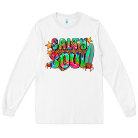 White salty soul Long Sleeve Tee - AdoDesignShop