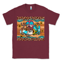 Burgundy western gemstone sunflower nurse Classic Tee - JahusDesignShop