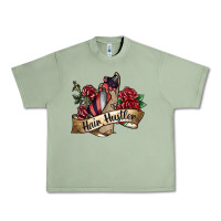 Oil Green hair hustler spray Urban Heavy Tee - SublimationCraftShop