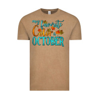 Vintage Coffee my favorite color is october Vintage Tee - HRA Design Shop