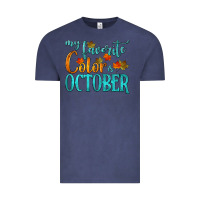 Vintage Denim my favorite color is october Vintage Tee - HRA Design Shop