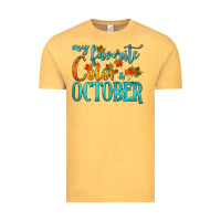 Vintage Mustard my favorite color is october Vintage Tee - HRA Design Shop