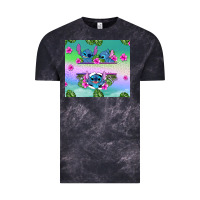 Cloud Black custom name stitch Vintage Tee - AdoDesignShop