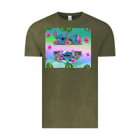 Vintage Olive custom name stitch Vintage Tee - AdoDesignShop