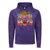 Cloud Purple hello summer lets go to the beach Vintage Hoodie - texasbilliewilder