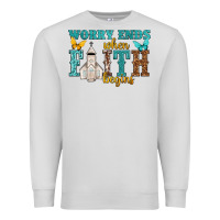 Dove Grey worry ends when faith begins Premium Sweatshirt - NancyCooperArtShop