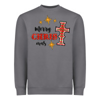 Storm merry christmas cross Heavyweight Sweatshirt - RanaPortraitStore