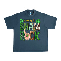 Midnight Navy Ready to shamrock St. Patrick's Day Urban Heavy Tee - Neo Western