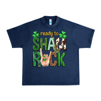 Navy Ready to shamrock St. Patrick's Day Urban Heavy Tee - Neo Western