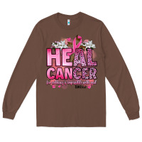 Chestnut heal cancer for nothing is impossible with god luk Long Sleeve Tee - Artiststas