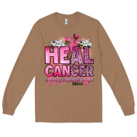Toasted Coconut heal cancer for nothing is impossible with god luk Long Sleeve Tee - Artiststas