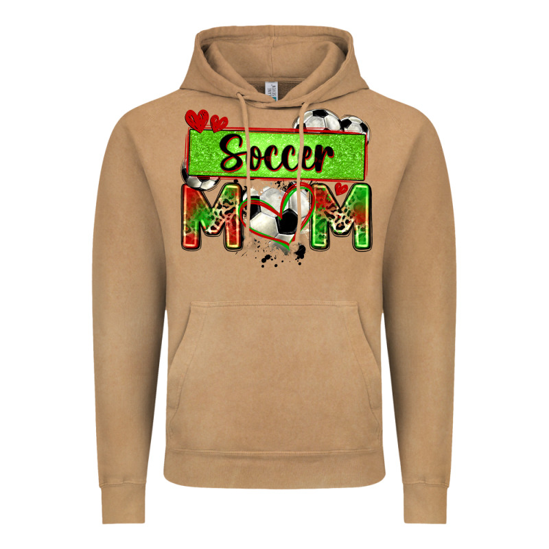 Soccer Mom With Leopard Vintage Hoodie by Zillion Design Studio | Teevron