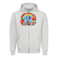 Dove Grey back to school 1 3200x2400 Zipper Hoodie - AdoDesignShop