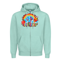 Seafoam back to school 1 3200x2400 Zipper Hoodie - AdoDesignShop