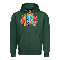 Sports Green back to school 1 3200x2400 Zipper Hoodie - AdoDesignShop