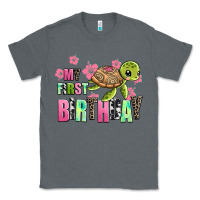 Charcoal Heather mu first birthday Classic Tee - AdoDesignShop