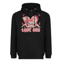 Black love bug Heavyweight Hoodie - MaliasSmallBusiness