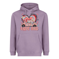 Lavender love bug Heavyweight Hoodie - MaliasSmallBusiness