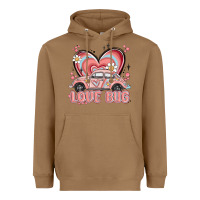 Toasted Coconut love bug Heavyweight Hoodie - MaliasSmallBusiness