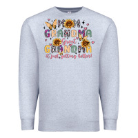 Heather Grey mom grandma great grandma it just keeps getting be Premium Sweatshirt - MaliasSmallBusiness