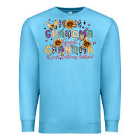 Ocean Blue mom grandma great grandma it just keeps getting be Premium Sweatshirt - MaliasSmallBusiness
